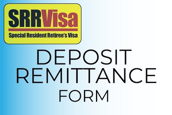 SRRV Deposit Instruction